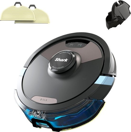 - AI Ultra 2-in-1 Robot Vacuum & Mop with Sonic Mopping, Matrix Clean, Home Mapping, WiFi Connected - Black