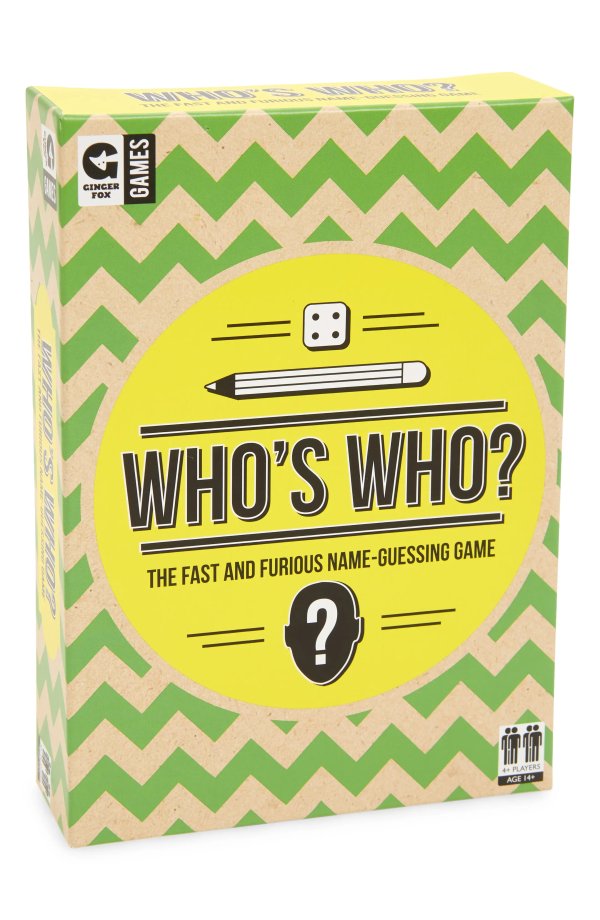 Who's Who Family Party Game