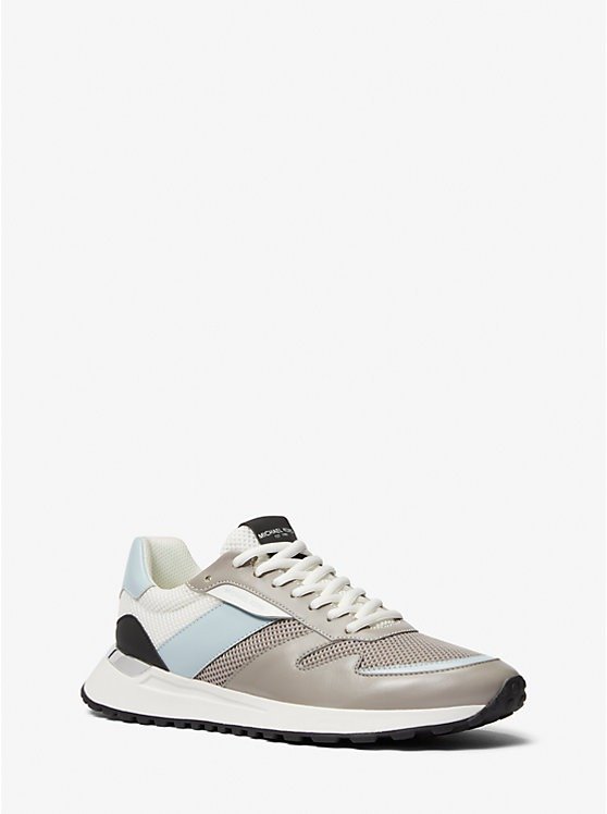 Dax Leather and Mesh Trainer