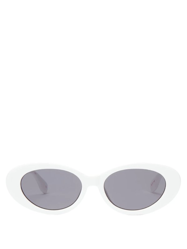 X Solid & Striped Ditch cat-eye acetate sunglasses | Le Specs | MATCHESFASHION US