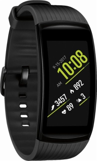 Geek Squad Certified Refurbished Gear Fit2 Pro Fitness Watch (Small) - Black