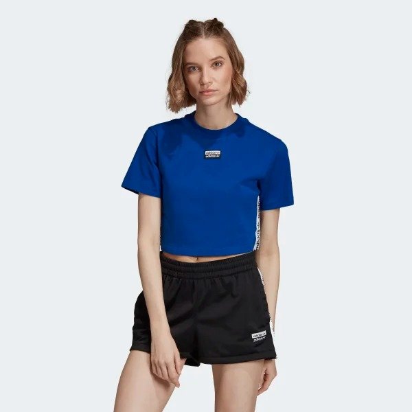 Tape Cropped Tee