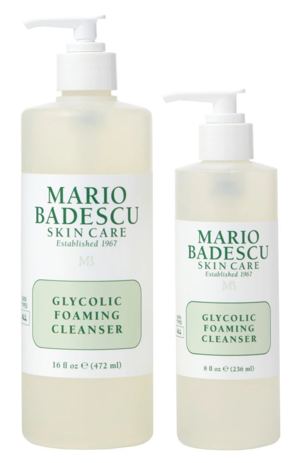 Glycolic Foaming Cleanser Set-$64 Value