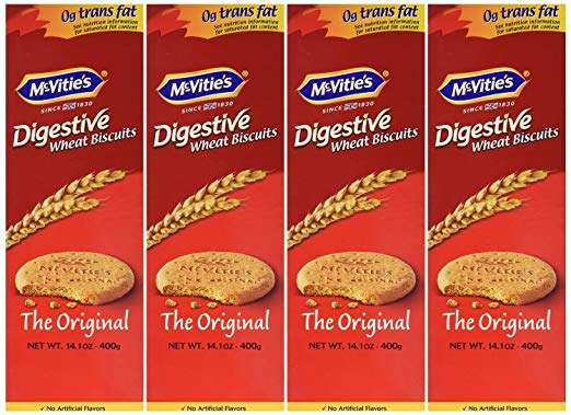 Digestive Biscuits - 400g (14.1 Oz) 8 Pack