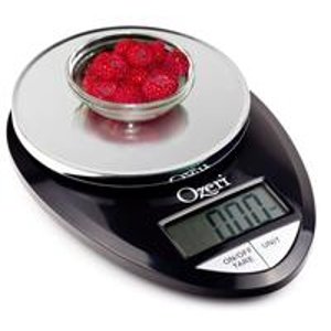 Ozeri Pro 厨房食物电子称, 可测量1g 至12磅