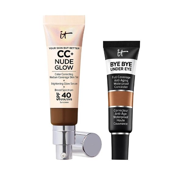 Ultimate Bestsellers Gift Set: CC+ Nude Glow Foundation & Concealer - IT Cosmetics