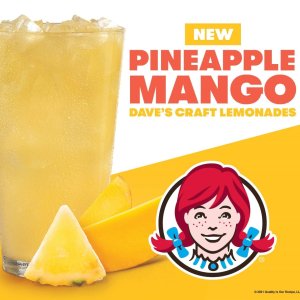 New Release: Wendy's Pineapple Mango Lemonade