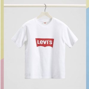 Levis 返校季热卖，经典Logo T恤$14
