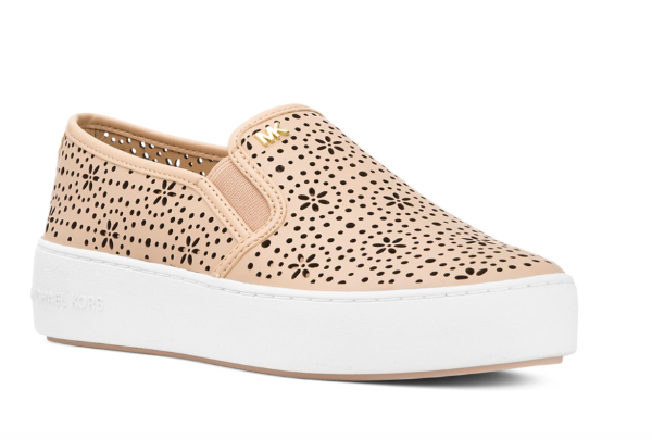Women's Trent Perforated Leather Slip-On Sneakers