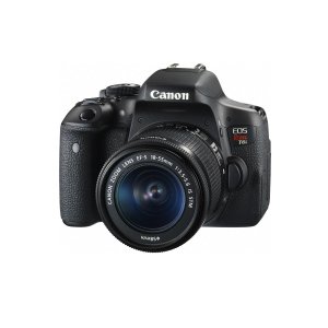 Canon EOS T6i 单反 带 EF-S 18-55mm 镜头, PIXMA PRO100 照片打印机 和 三星 EVO+ 64GB SDHC