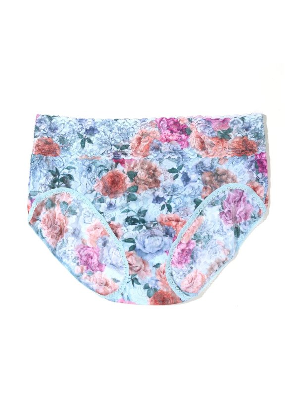 Printed Signature Lace French Brief Tea For Two