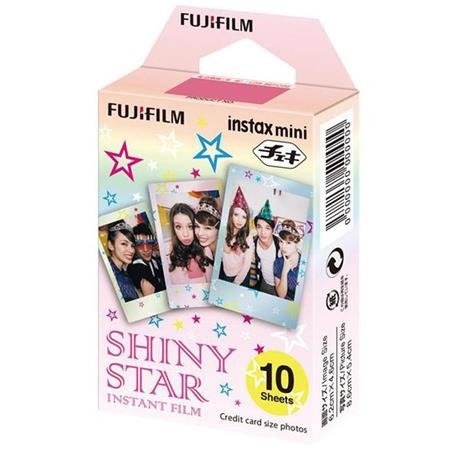 Instax Mini Shiny Star Film, 10 Sheets