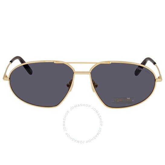 Grey Aviator Sunglasses FT0771 30A 61