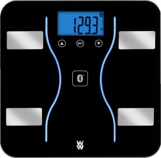- By Conair Body Fat Monitor Scale - Black