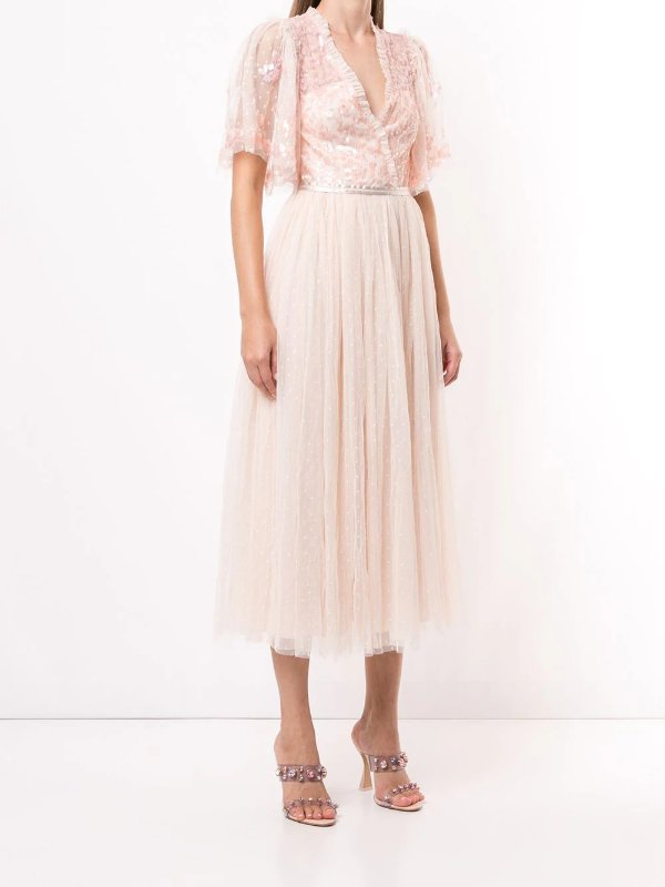 sequin-embellished tutu dress