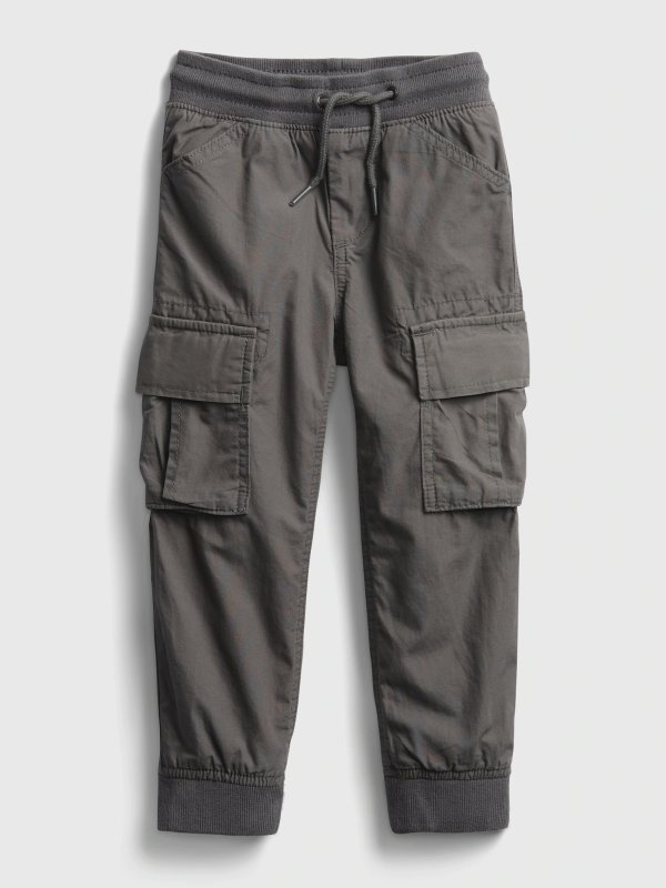 Toddler Lined Cargo Pull-On Joggers
