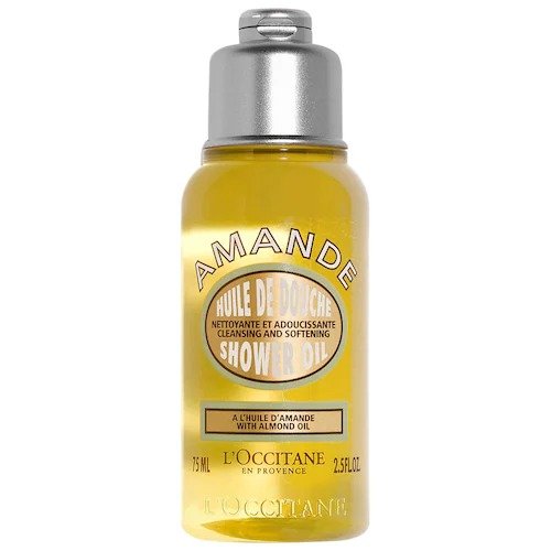 Cleansing And Softening Refillable Shower Oil With Almond Oil