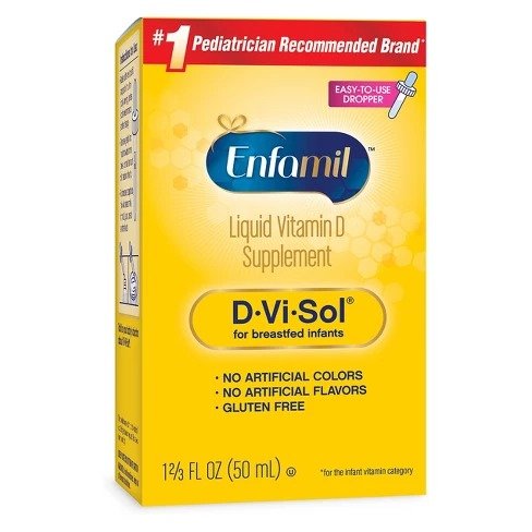 D-Vi-Sol Infant Vitamin D Dietary Supplement Liquid Drops - 1.69oz