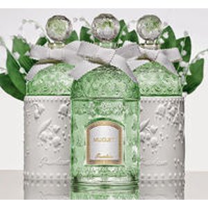 娇兰Guerlain2014年超新铃兰香水帝王蜂印瓶白瓷限量款（全球仅售1000余瓶）