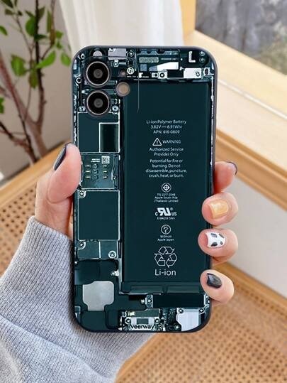 Mainboard Pattern Case Compatible With iPhone
