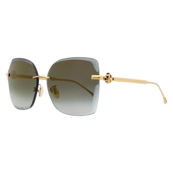 Jimmy Choo Butterfly Sunglasses Corin J5GFQ Gold 62mm