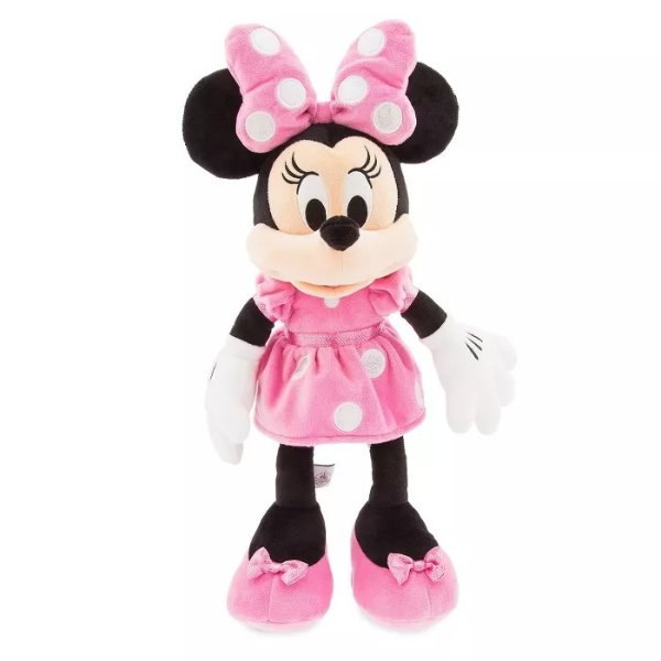 Mickey Mouse &#38; Friends Minnie Mouse Medium 18&#39;&#39; Plush - Pink -store