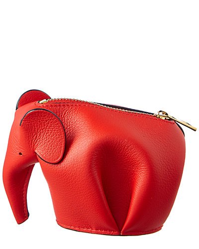 Loewe Elephant Leather Coin Case
