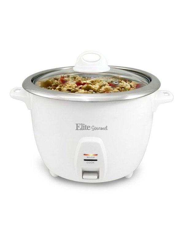 Elite Platinum 20 Cup Rice Cooker with Stainless Steel Cooking Pot