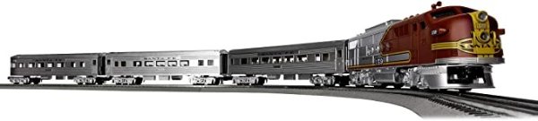 Santa Fe Super Chief Electric O Gauge Model Train Set w/ Remote and Bluetooth Capability