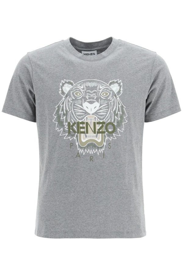 tiger print t-shirt