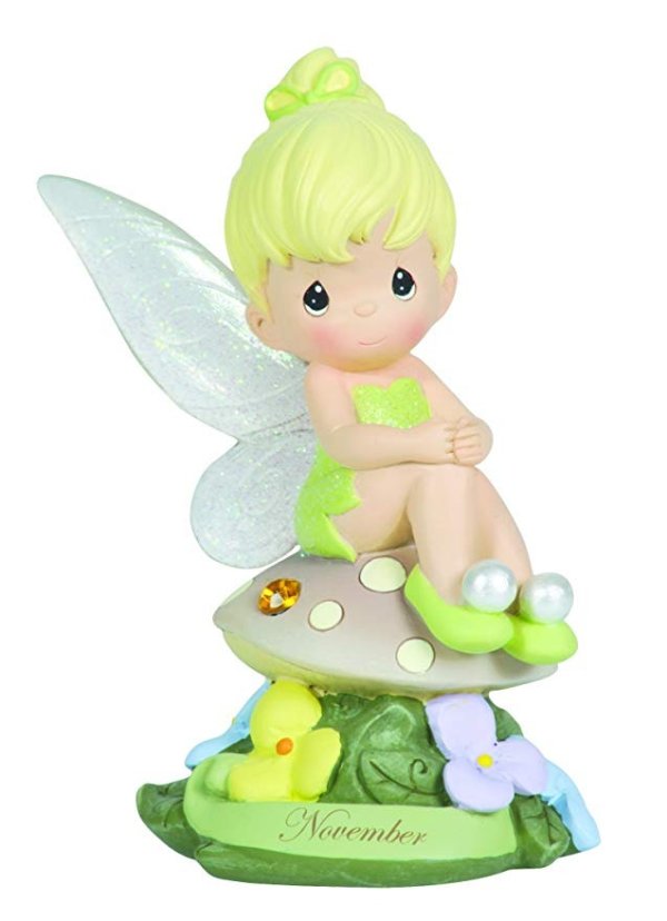 , Disney Showcase Collection, November Fairy As Tinker Bell, Resin Figurine, Yellow Topaz, 113218