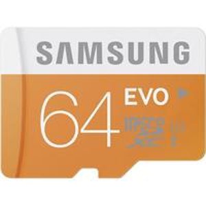 Samsung - 64GB microSD Class 10 UHS-1 Memory Card