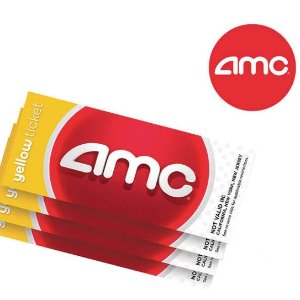 闪购：AMC电影套票4张 直减$5