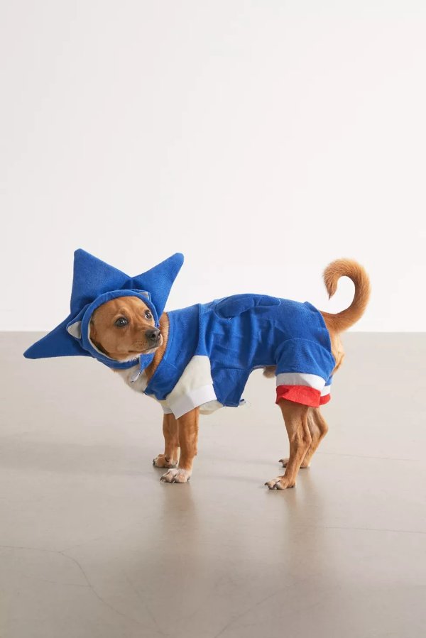 Sonic The Hedgehog Dog Halloween Costume