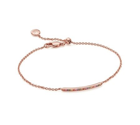 Skinny Gemstone Bracelet | Monica Vinader