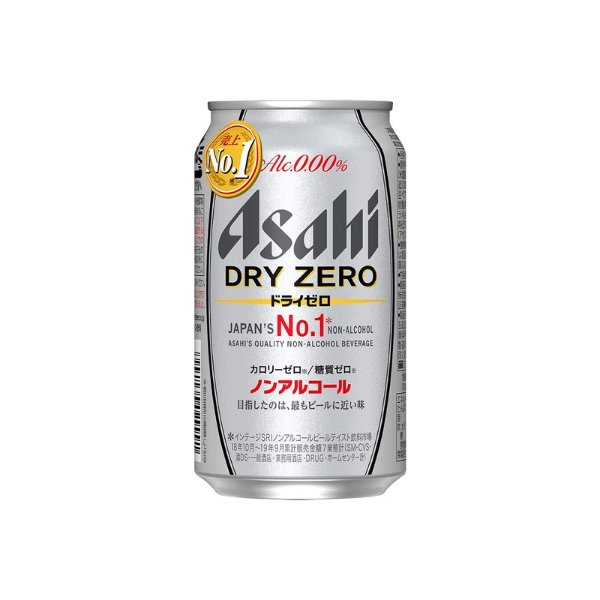 ASAHI Dry Zero 无酒精啤酒 350ml