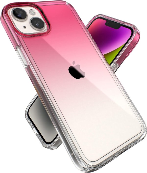 iPhone 15 Plus & 14 Plus 超薄透明渐变色保护壳