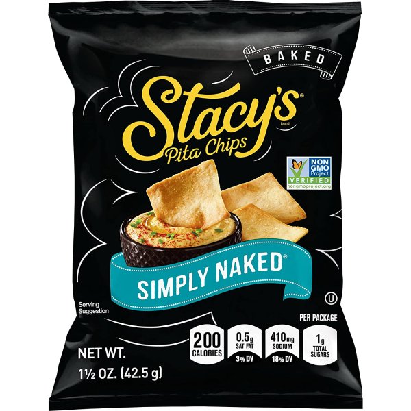 Stacy's 原味盐烤皮塔片1.5oz 24包
