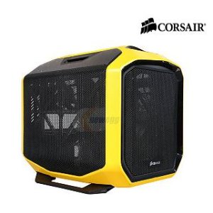 Corsair Graphite Series CC-9011065-WW Yellow Steel/ Plastic Mini-ITX 380T Portable Mini ITX Case