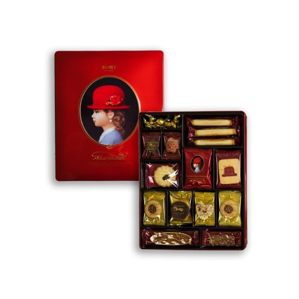AKAIBOHSHI红帽子 什锦曲奇点心礼盒 11口味31枚装 269.2g 