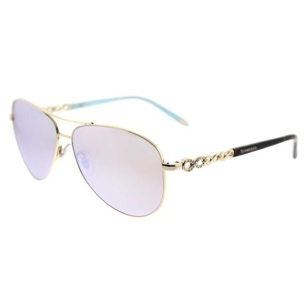 Tiffany & Co. TF 3049B 609164 Womens Aviator Sunglasses