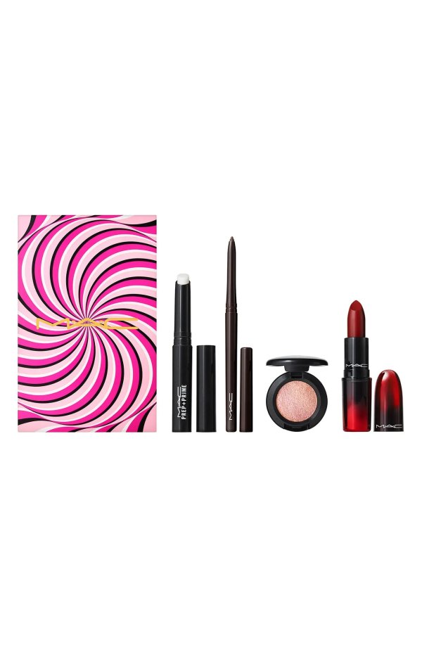 MAC Ace Your Face Look in a Box Red Set USD $82 Value