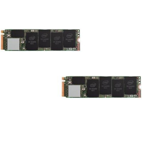 Intel 660p 1TB NVME QLC SSD x2