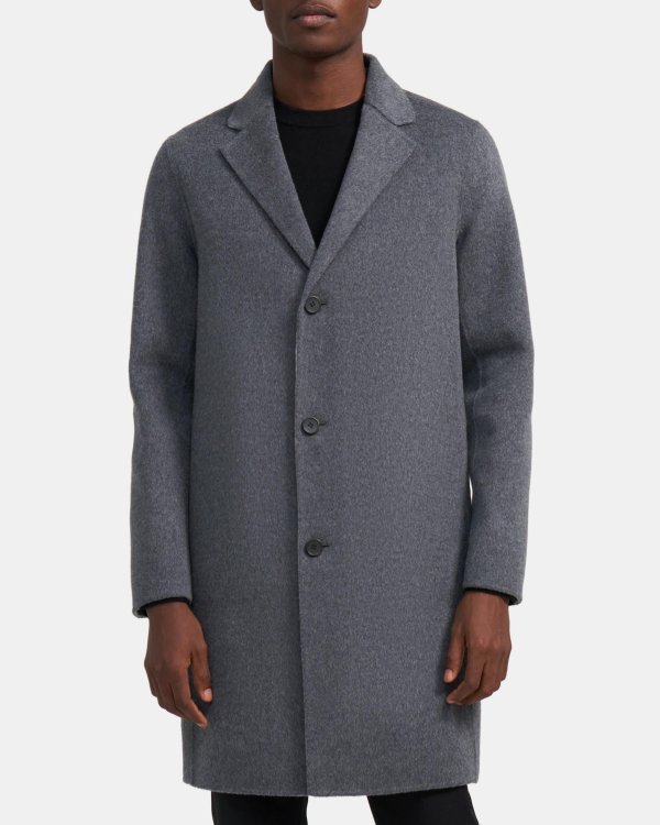 Tailored Coat In Double-Face Wool-Cashmere