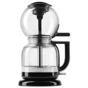 KitchenAid KCM0812OB 电动虹吸式咖啡壶， 黑色