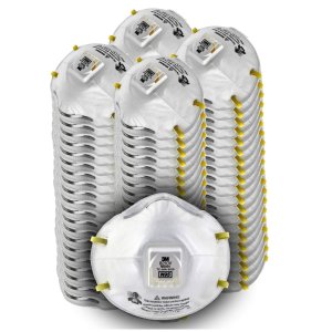 3M Particulate Respirator 8210V with Cool Flow Valve 80/Pack