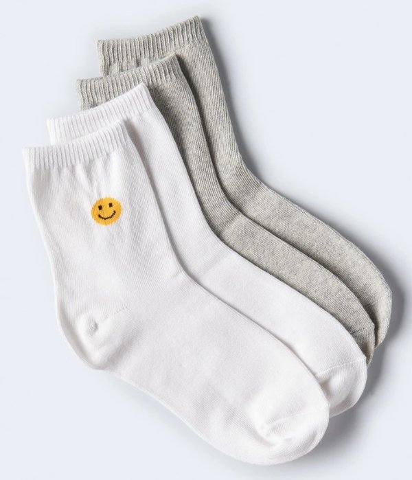 笑脸袜子2件套