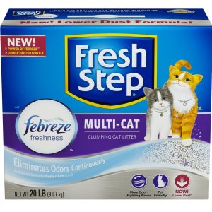 Fresh Step Multi-Cat with Febreze Freshness