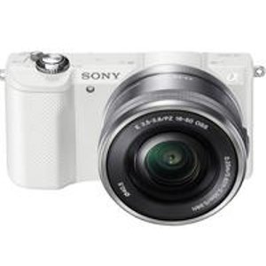Sony Alpha a5000 Interchangeable Lens Camera with 16-50mm OSS Lens