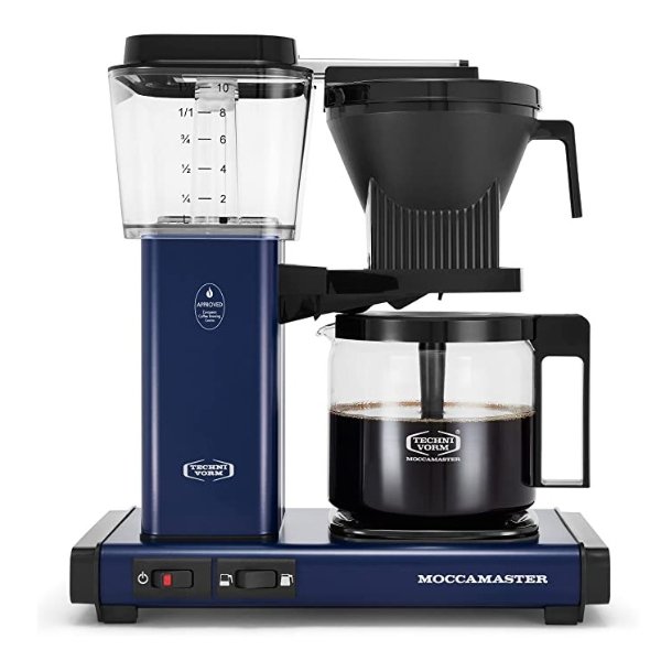53928 KBGV Select Coffee Maker, Midnight Blue, 40 ounce, 10-Cup, 1.25L